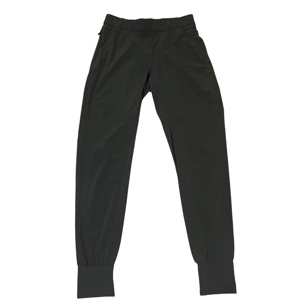Nike Dri-FIT Womens Woven Bliss Skinny Jogger Pants S Cargo Khaki Tapered